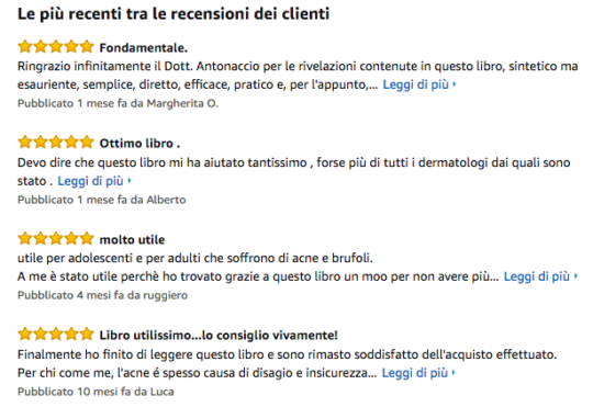 libro acne liberi dai brufoli. Come curare l'acne